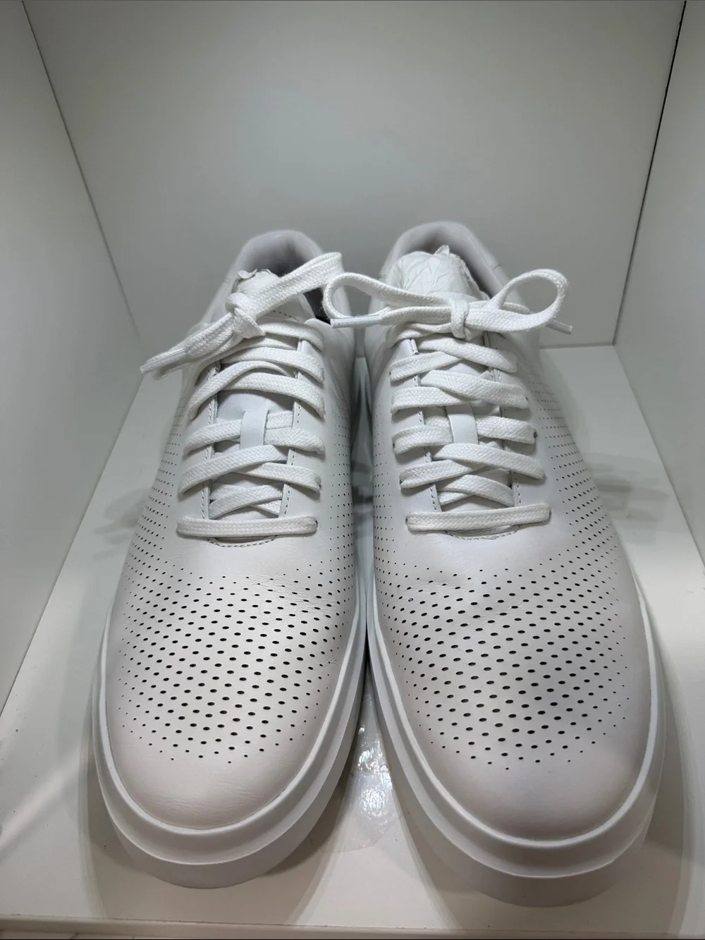 Cole Haan White Perforated Men’s Sneakers